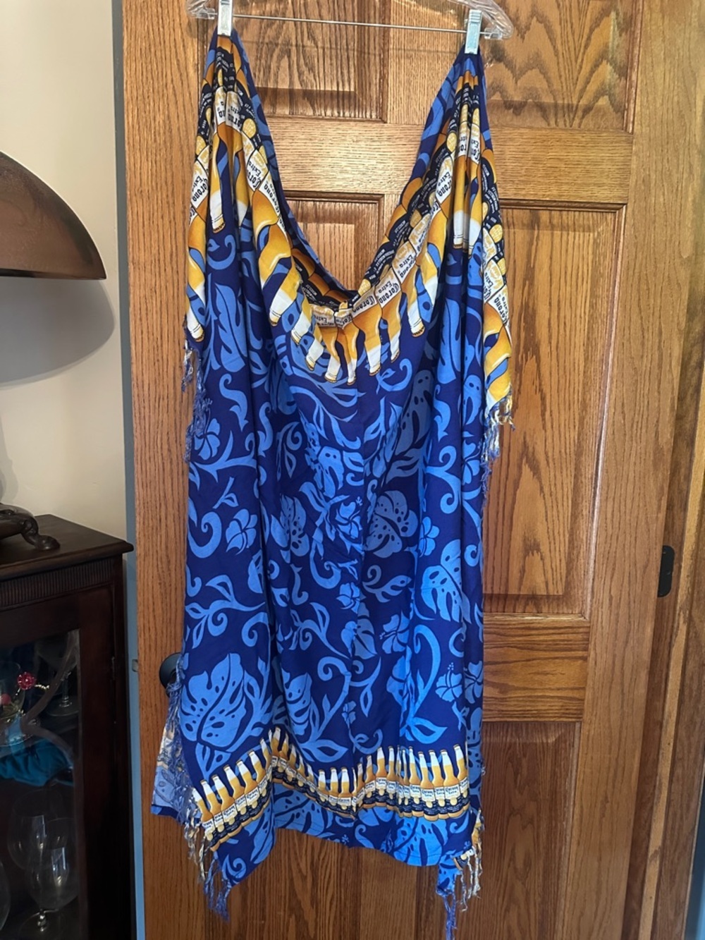 Awesome! Large Corona fringed sarong.